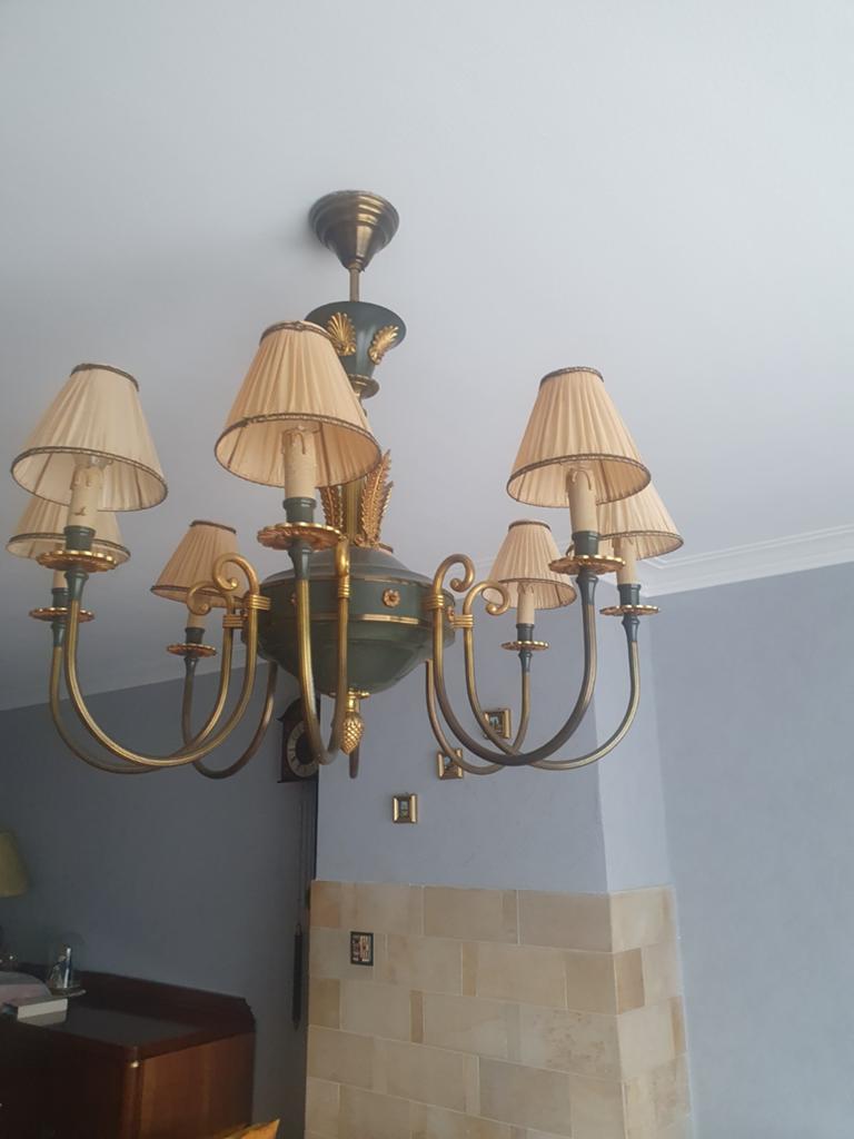 Luster, Huis en Inrichting, Lampen | Kroonluchters, Ophalen