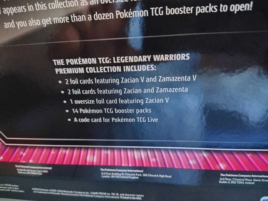 Legendary Warriors Premium Collection, Ophalen, Zo goed als nieuw, Overige typen, Foil