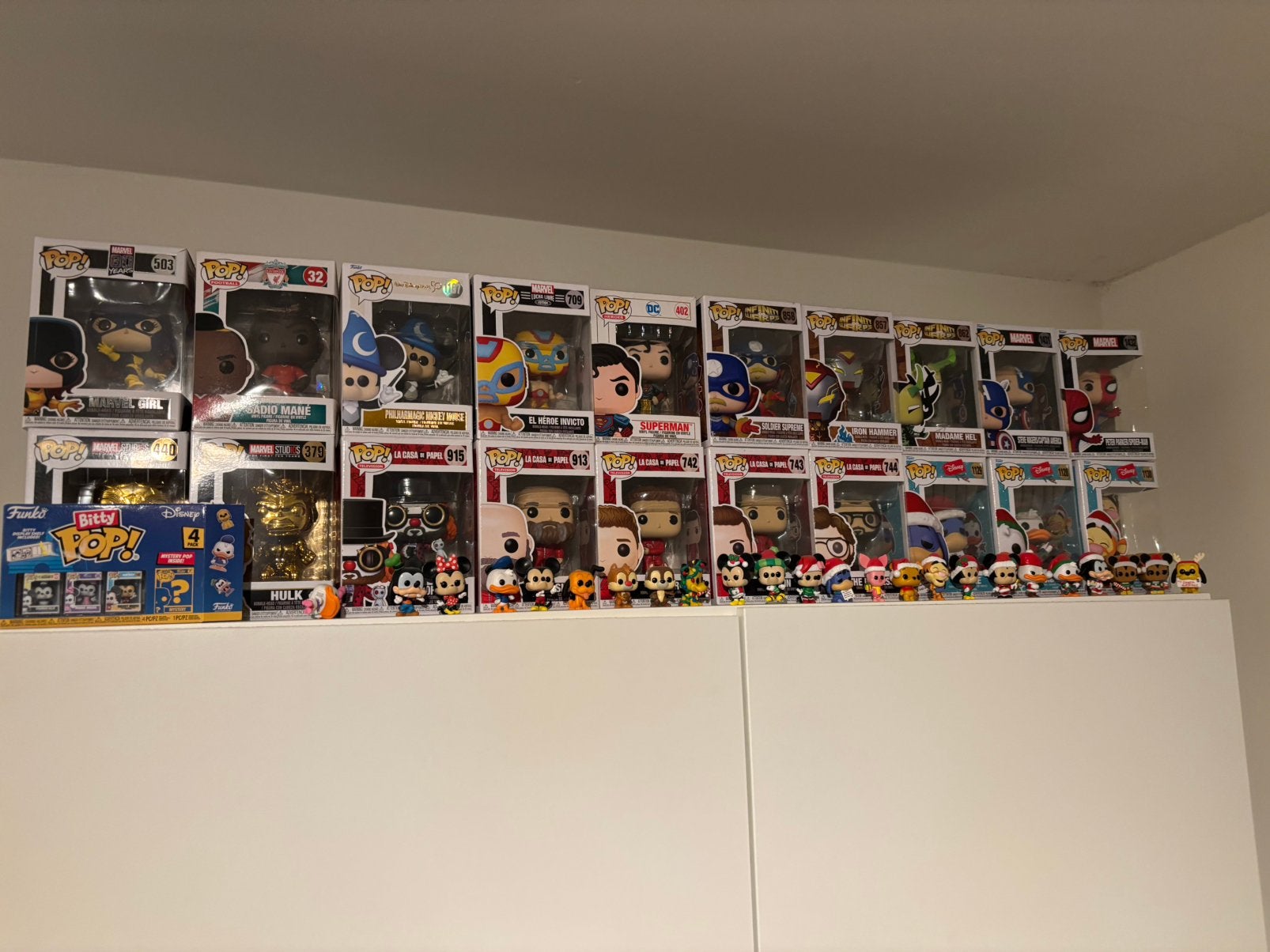 Funko Pop, Enlèvement