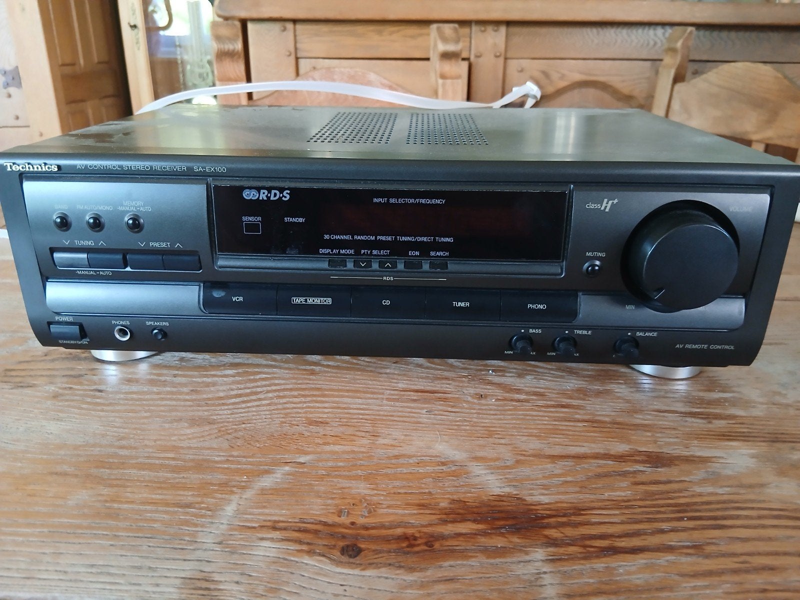 Technics SA-EX100 Stereo Receiver / Versterker – Met Afstand, TV, Hi-fi & Vidéo, Amplificateurs & Ampli-syntoniseurs, Enlèvement
