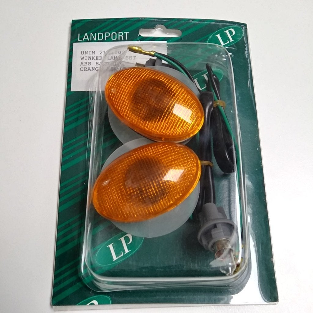 Knipperlichtset 2 stuks oranje, Ophalen of Verzenden, Nieuw