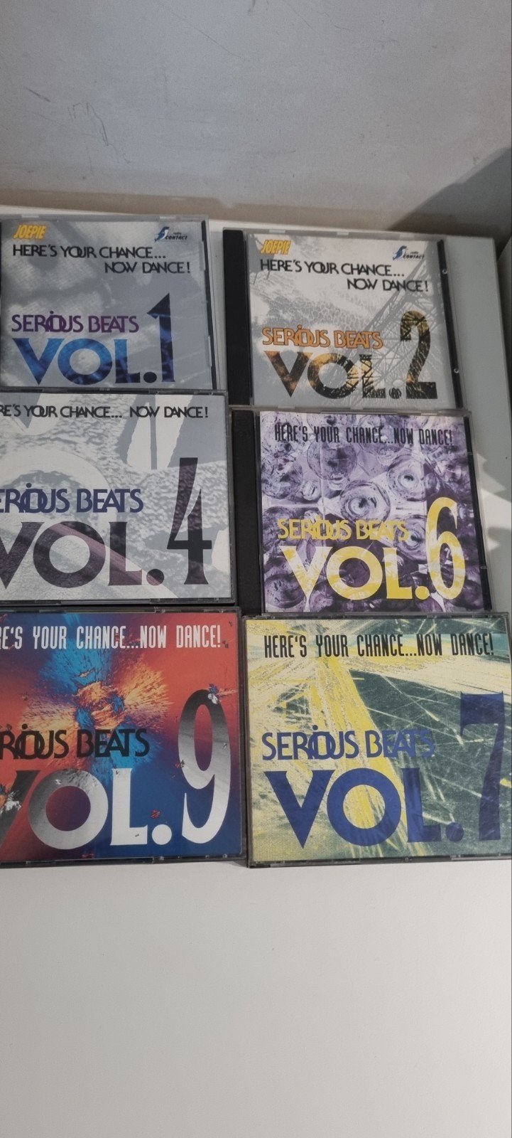 Cd serious beats volume1,2,3,4,6,7,9,19,22,23,24,27, Enlèvement ou Envoi, Utilisé, Dance, Album