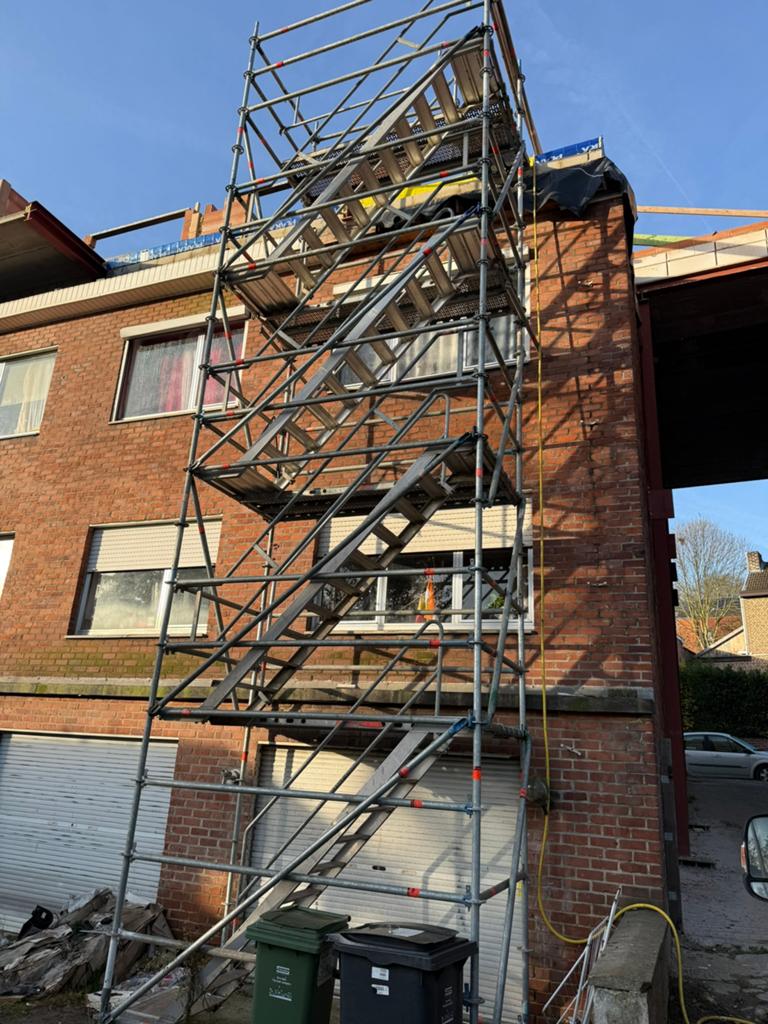 Escalier de chantier, Bricolage & Construction, Échafaudages, Enlèvement, Comme neuf