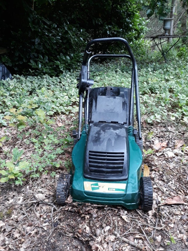 Tondeuse à gazon électrique, Tondeuse rotative, 30 à 39 cm, Enlèvement, Utilisé