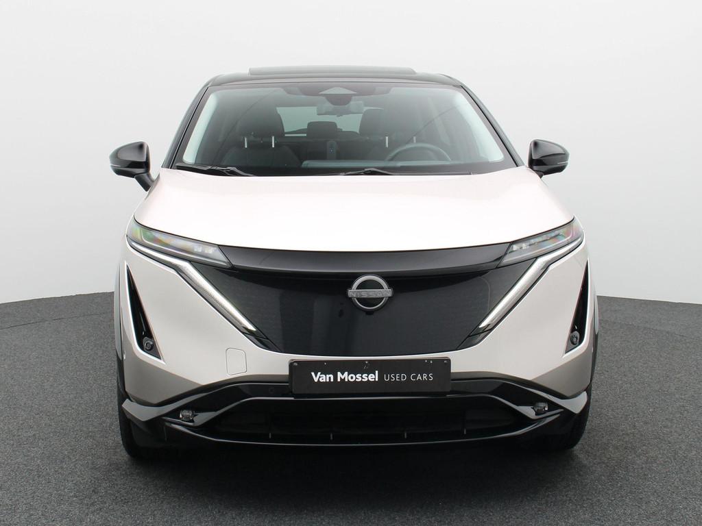Nissan Ariya 87 kWh Advance Camera | PDC V+A | Panodak | Zet, Auto's, Nissan, Stof, Gebruikt, 750 kg, Overige kleuren