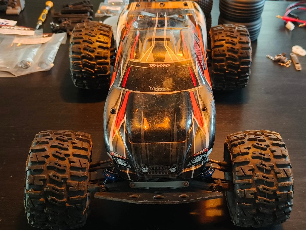 Traxxas Rustler 2WD VXL - Brushless, Gebruikt, Auto offroad, Schaal 1:10, RTR (Ready to Run)