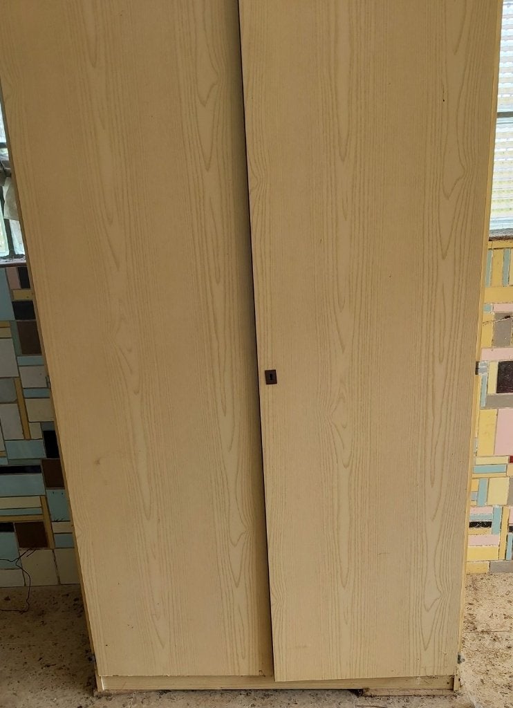 Opbergkast, Tuin en Terras, Ophalen, Gebruikt, Hout, Overige typen