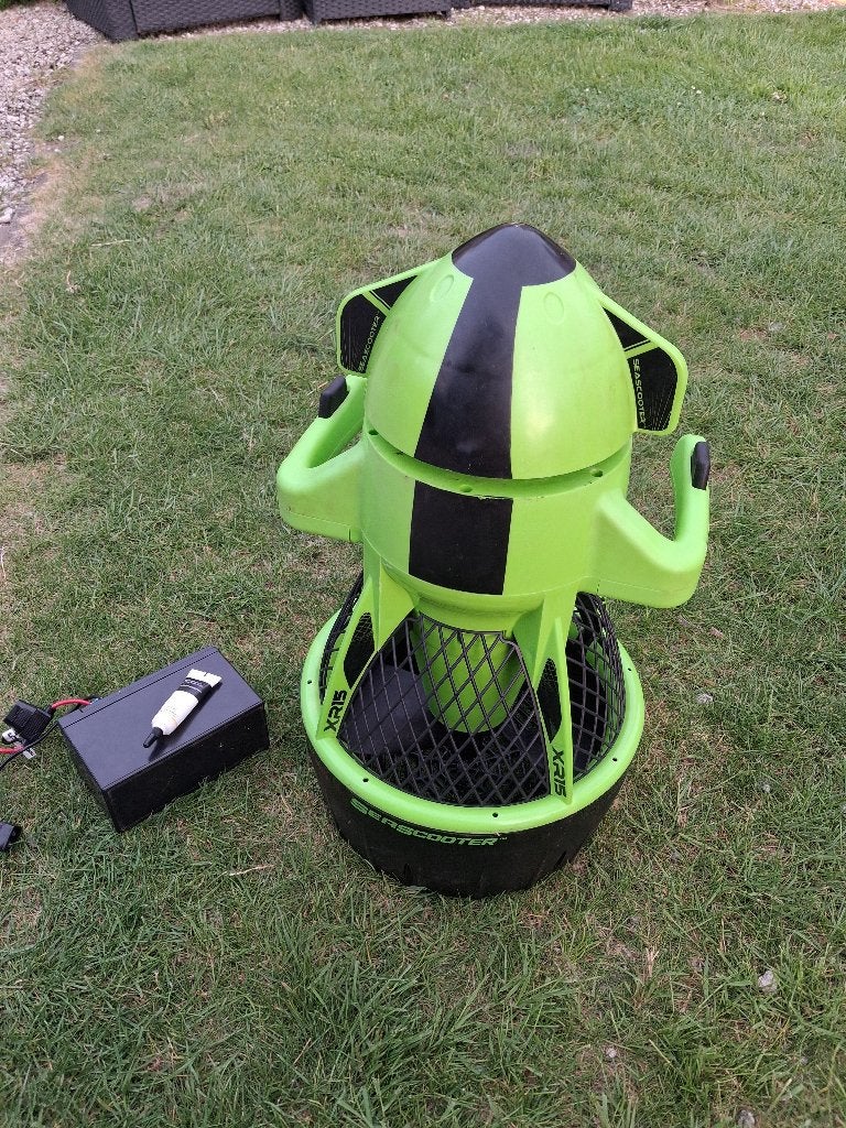 Waterscooter, Enlèvement, Utilisé