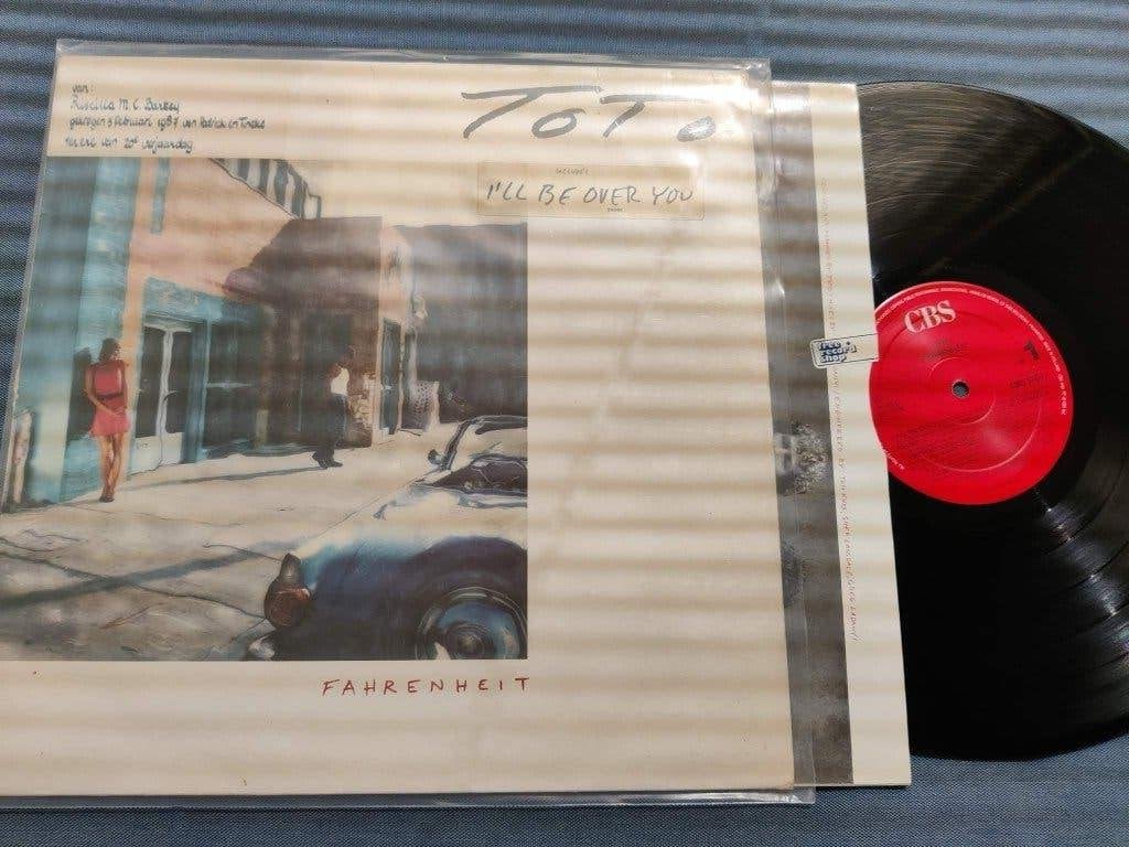Toto (Fahrenheit met I'll be over you, cbs57091, 88, holland, Ophalen of Verzenden, LP