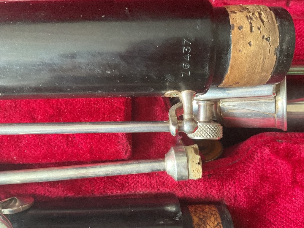 Basklarinet Selmer lage C, Gebruikt, Overige typen, Ophalen of Verzenden, Met koffer