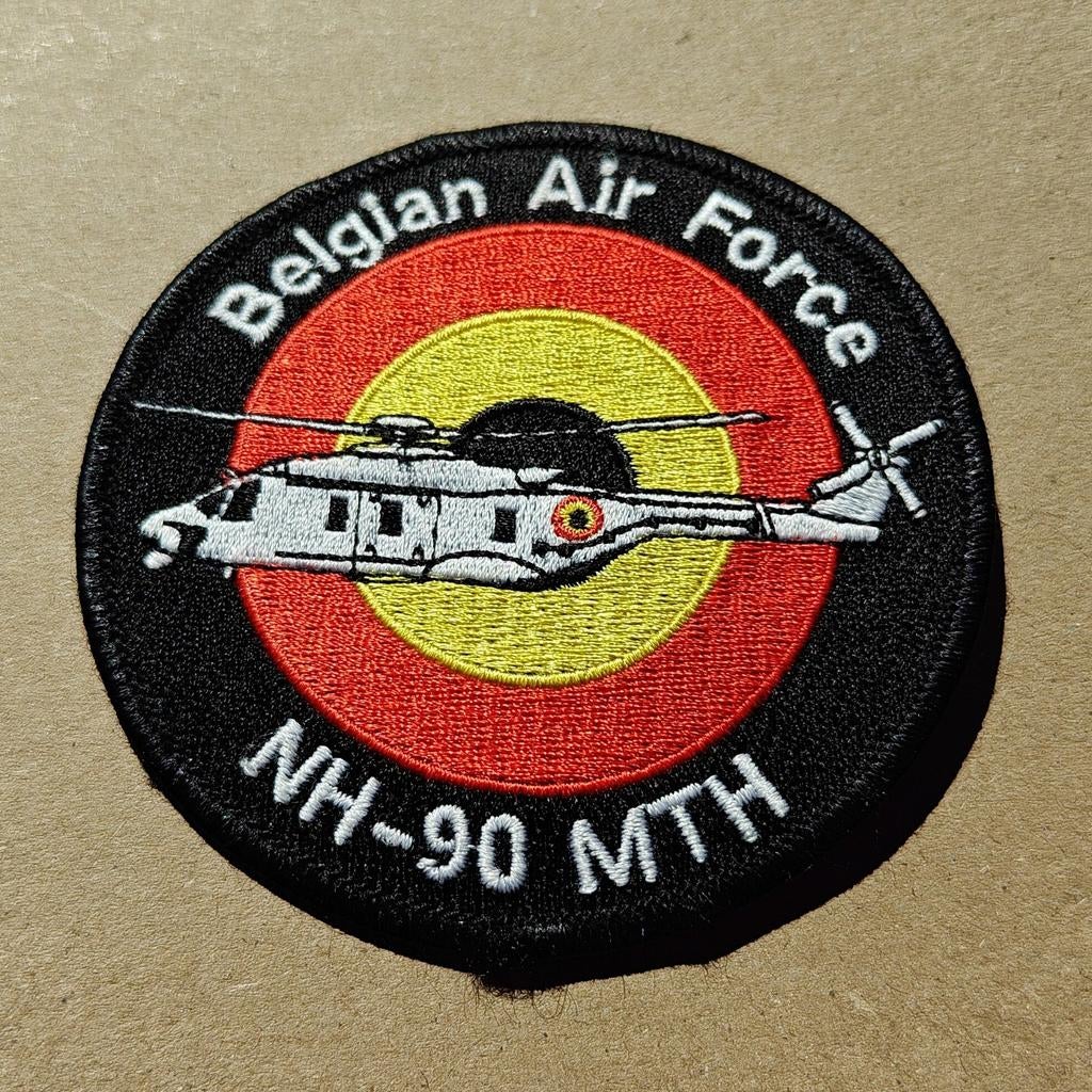 40 SQN Koksijde NH-90 MTH, Verzamelen, Ophalen of Verzenden, Luchtmacht, Embleem of Badge
