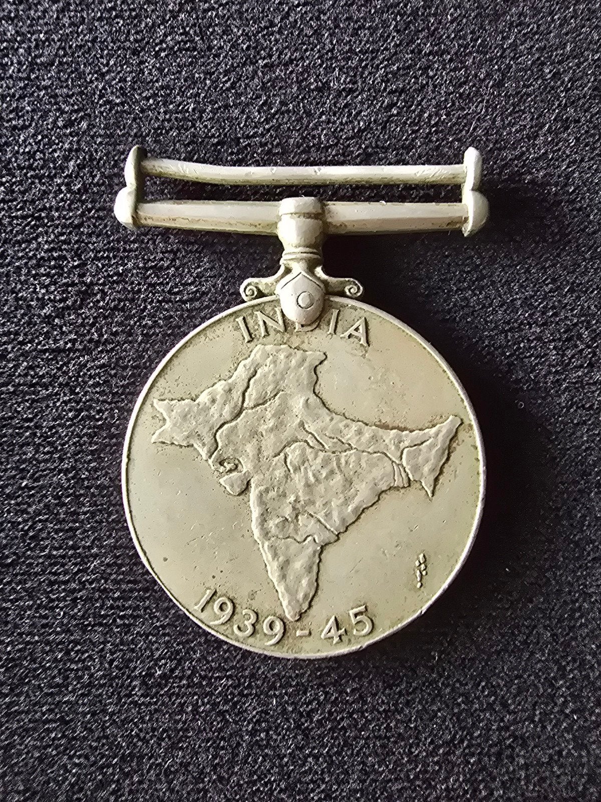 Indian service medal Commonwealth 1939 1945 WW2 armée George, Collections, Enlèvement ou Envoi