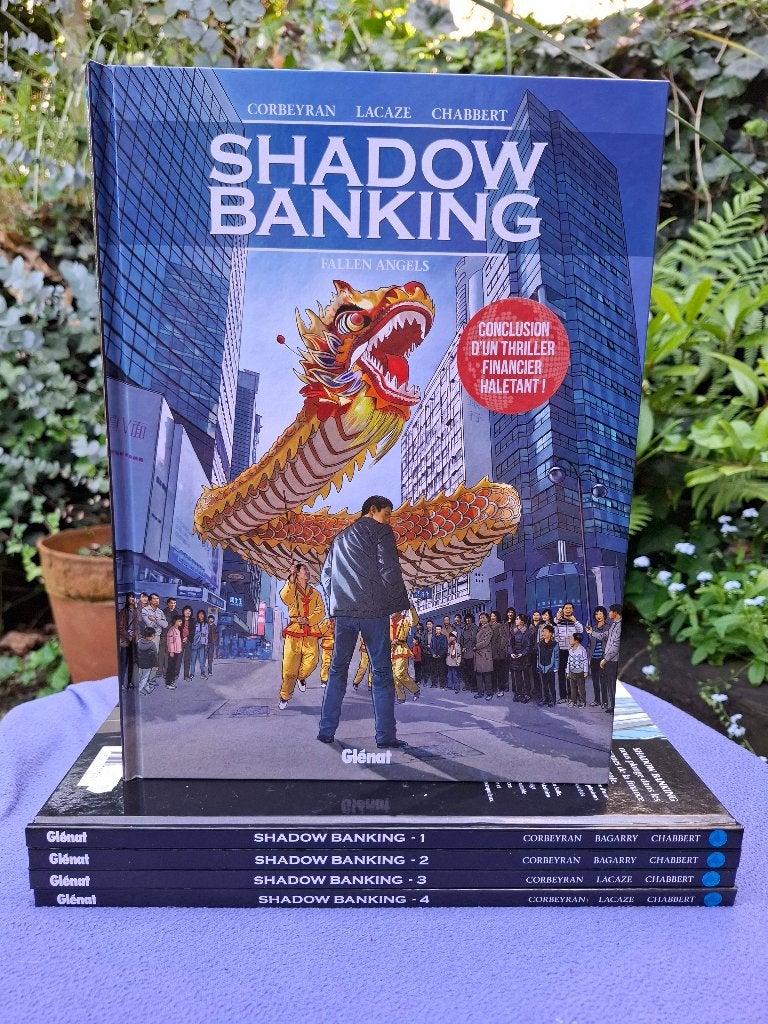SHADOW BANKING TOMES 1 à 5 SERIE COMPLETE TBE TOUS EO!, Série complète ou Série, Enlèvement ou Envoi, Comme neuf