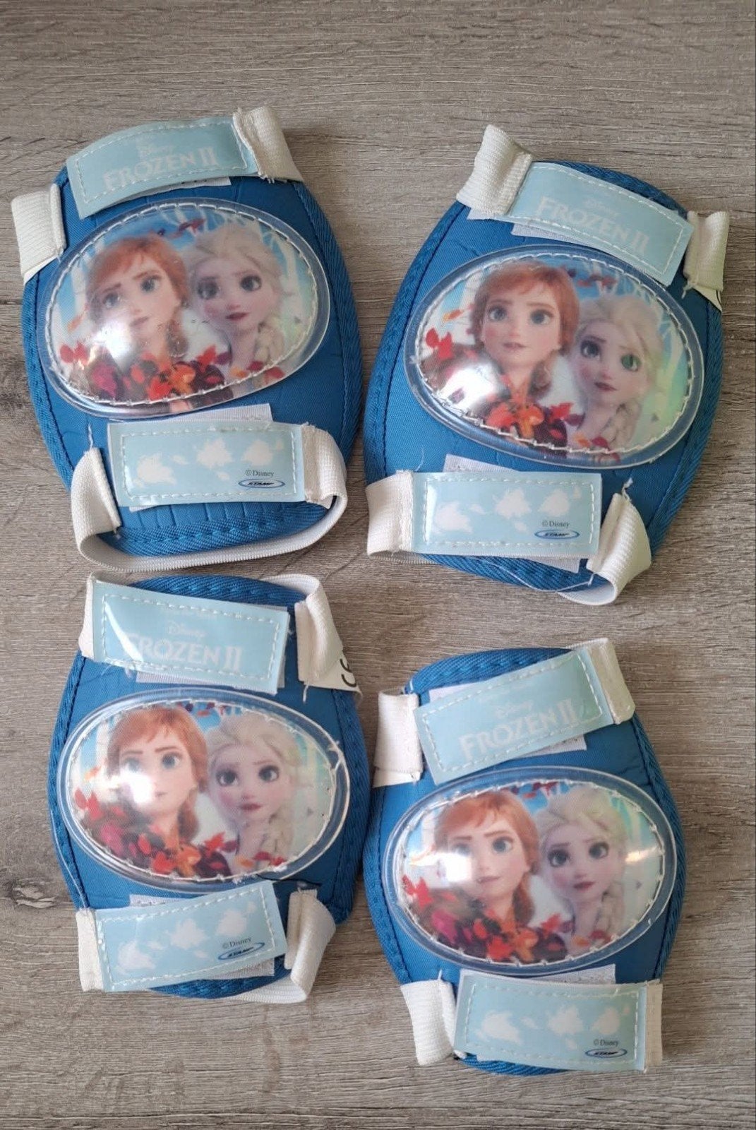 Frozen kniebeschermers + elleboogbeschermers, Sport en Fitness, Ophalen, Gebruikt