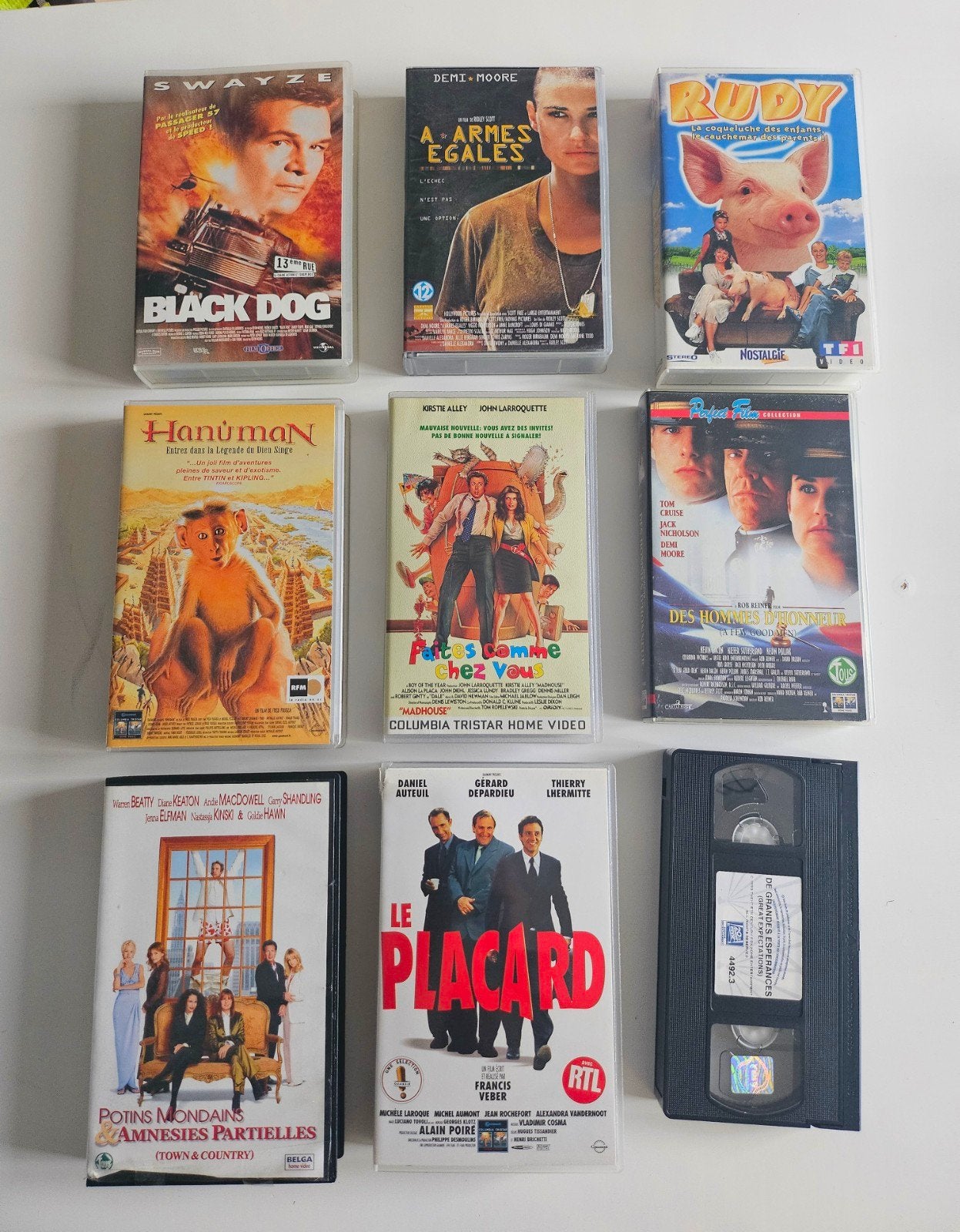lot films VHS, CD & DVD, Tous les âges, Utilisé, VHS, Action et Aventure