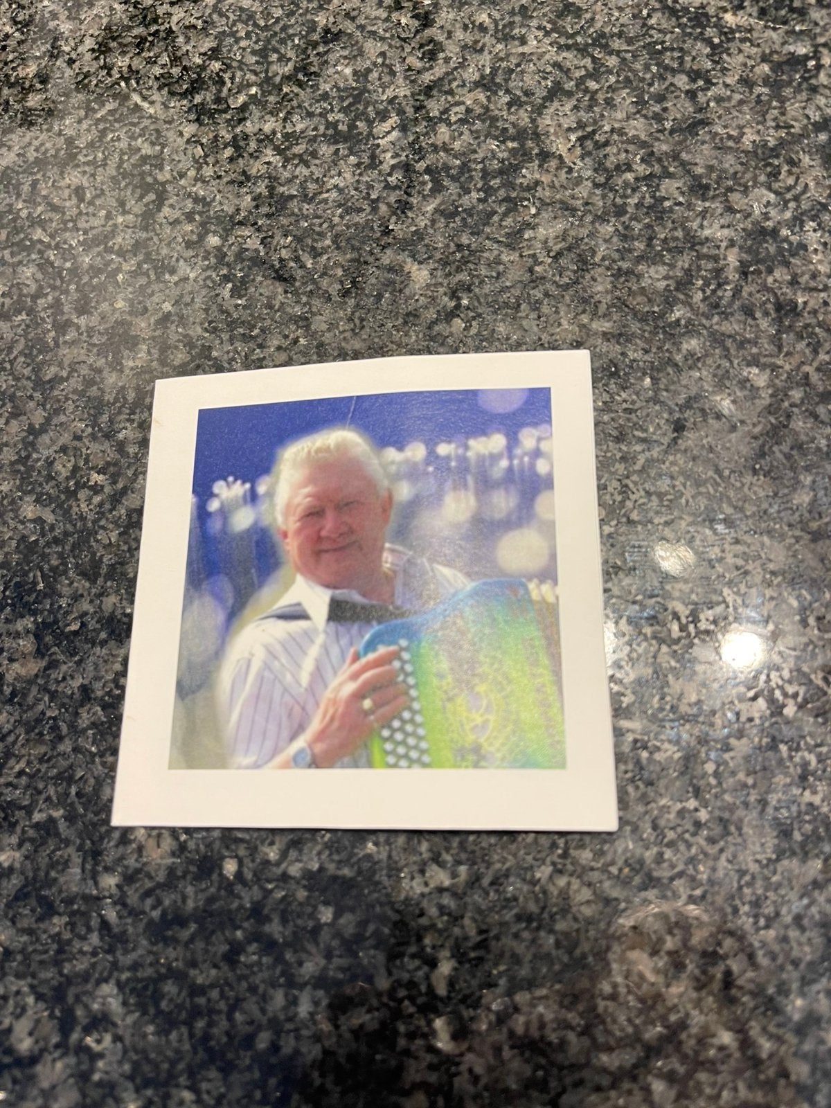 bidprentje & portretfoto – Albert Hennebel (Accordeonist, Verzamelen, Ophalen of Verzenden, Bidprentje