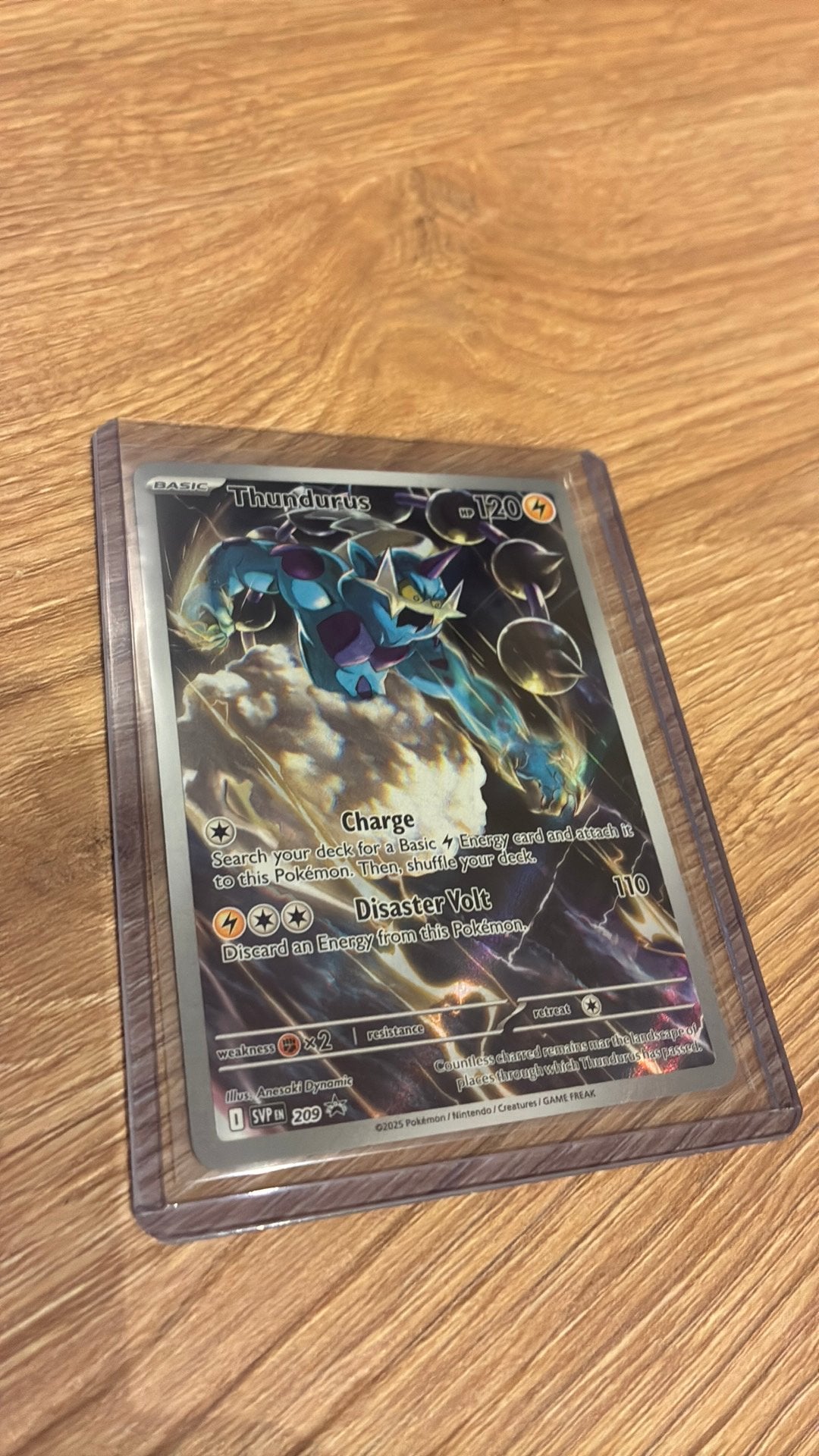 Thundurus #209 - Promos Scarlet & Violet - Pokemon, Enlèvement ou Envoi, Comme neuf, Plusieurs cartes