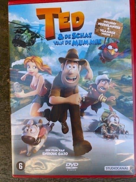 DVD  TED en de Schat van de Mummie   nieuwstaat, CD & DVD, DVD | Films d'animation & Dessins animés, À partir de 6 ans, Enlèvement ou Envoi