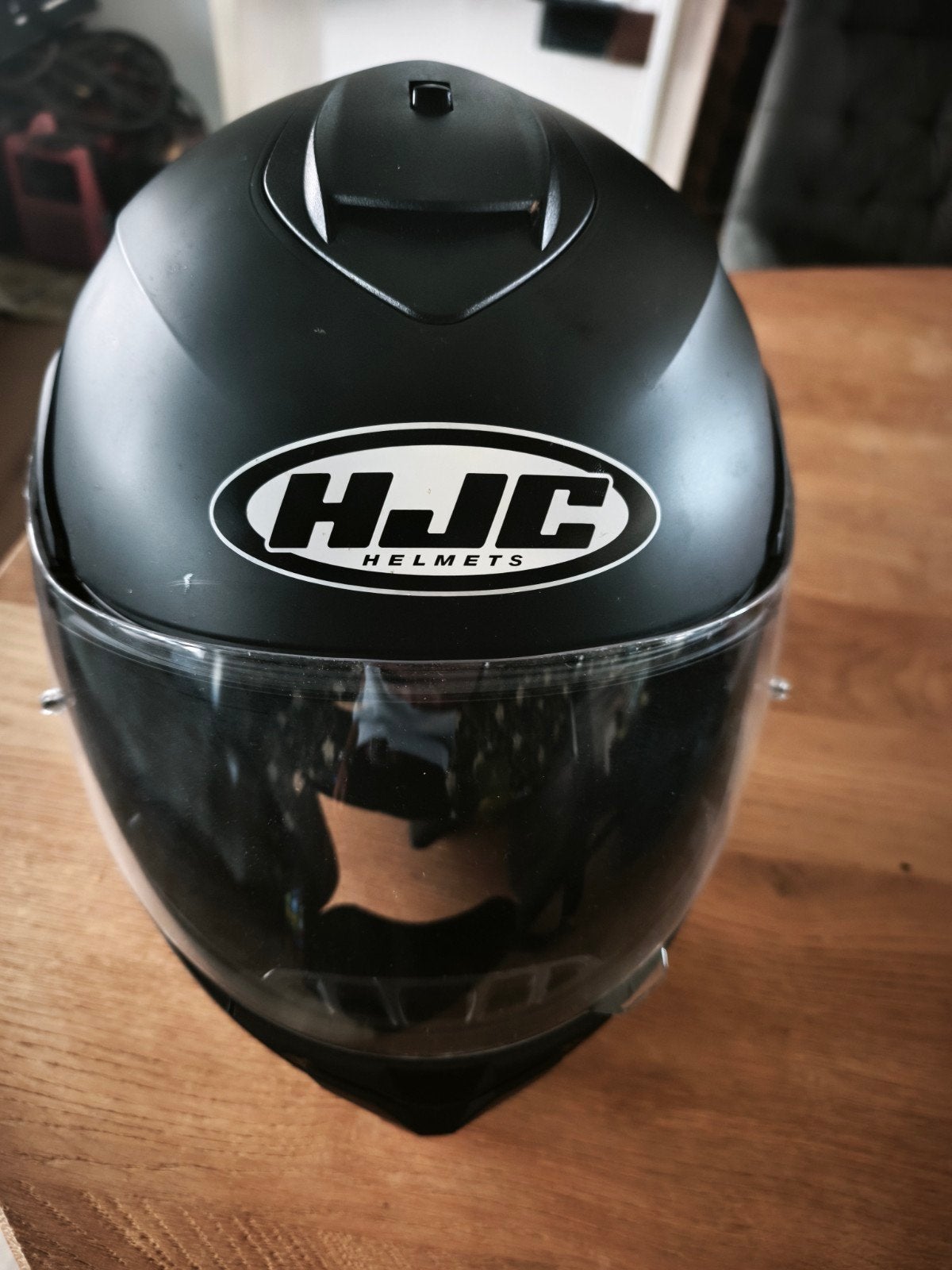 Hjc c91 motor helm nieuwstaat, Motoren, Ophalen of Verzenden, XS, HJC