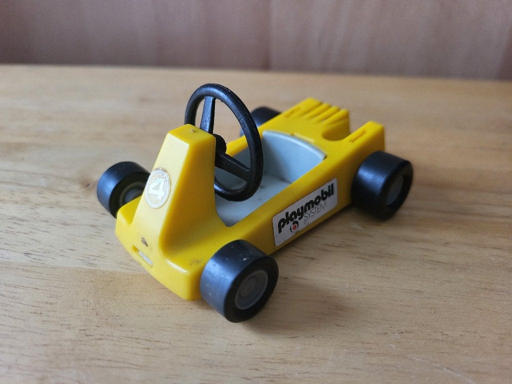 Voiture de karting Playmobil vintage, Ophalen, Gebruikt, Voertuig