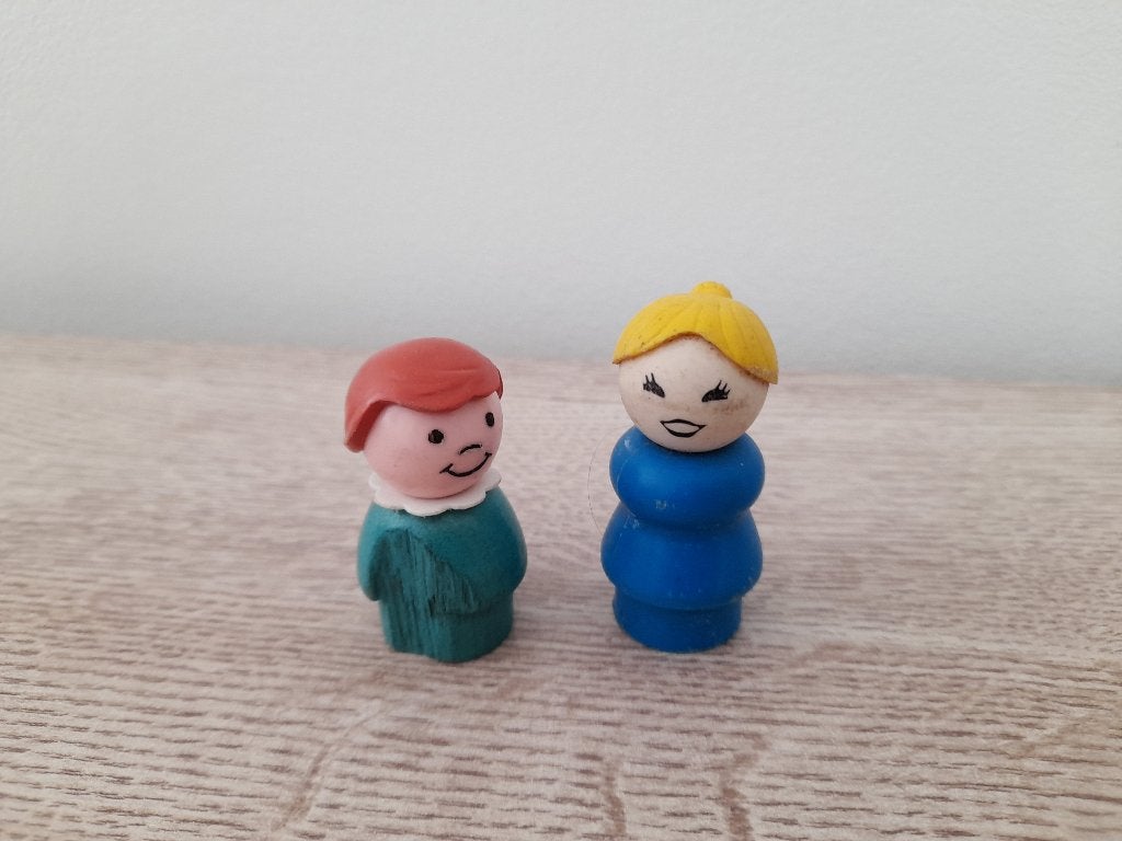 Vintage figuurtjes Fisher Price, Ophalen of Verzenden, Gebruikt