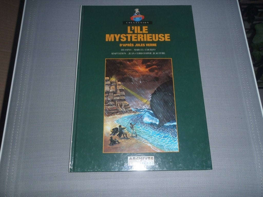 BD l'île mystérieure d'après Jules Vernes, Une BD, Enlèvement ou Envoi, Comme neuf