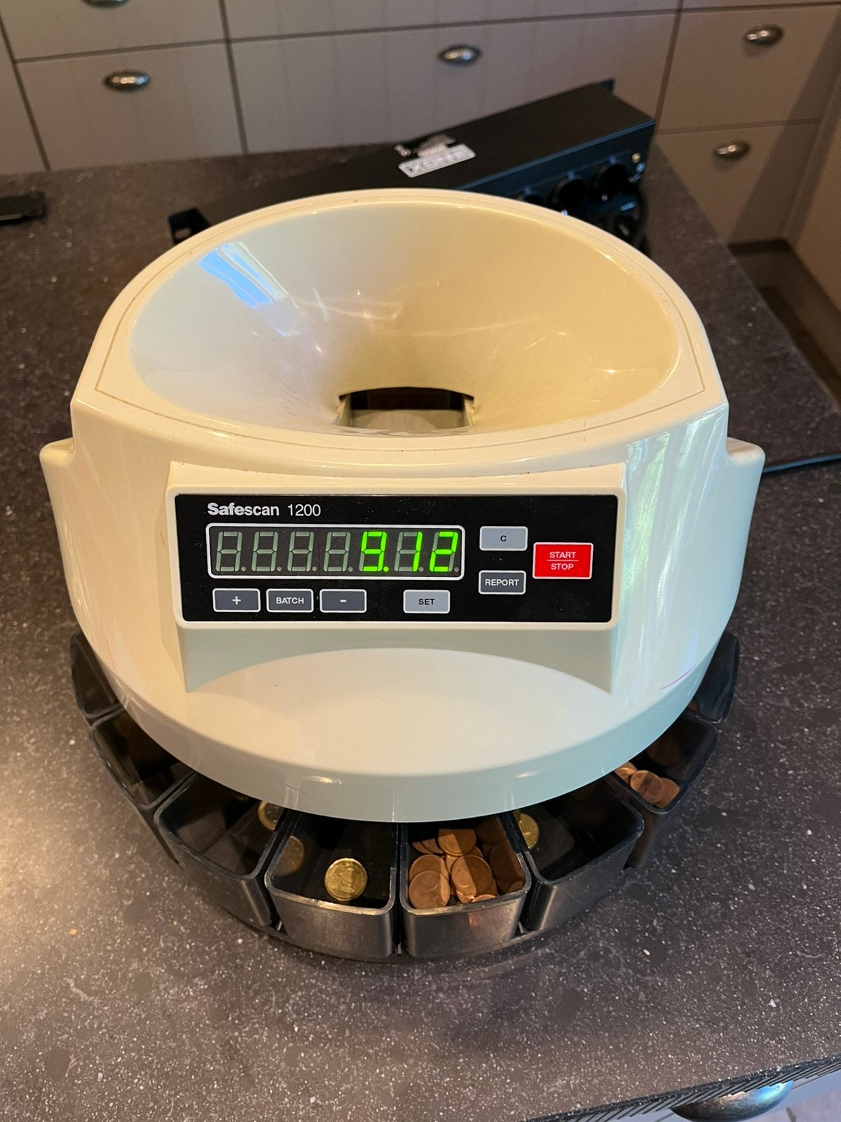 Muntsorteerder, geld-telmachine, Ophalen of Verzenden