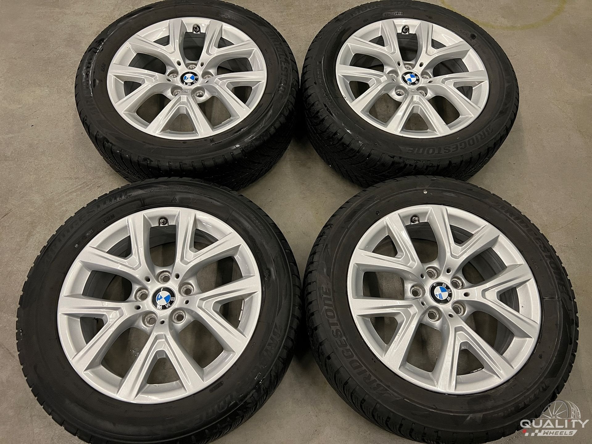 5x112 17” BMW X1 (F48), X2 (F39) Velgen + Winterbanden 205/6, Pneus et Jantes, Pneus hiver, Véhicule de tourisme, -