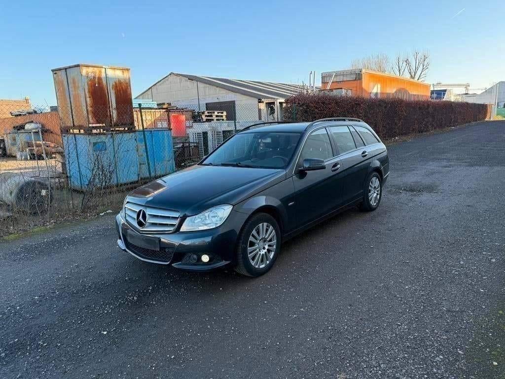 MERCEDES C180 CDI / BLEU / EURO 5 / HANDELAAR / EXPORT, Auto's, Mercedes-Benz, Euro 5, Zwart, 4 cilinders, Bedrijf
