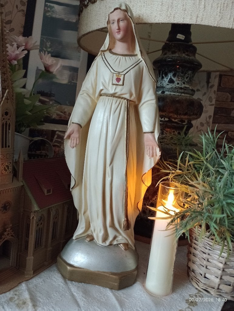 Standbeeld van de Maagd Maria Pellevoisin, Antiek en Kunst, Ophalen of Verzenden