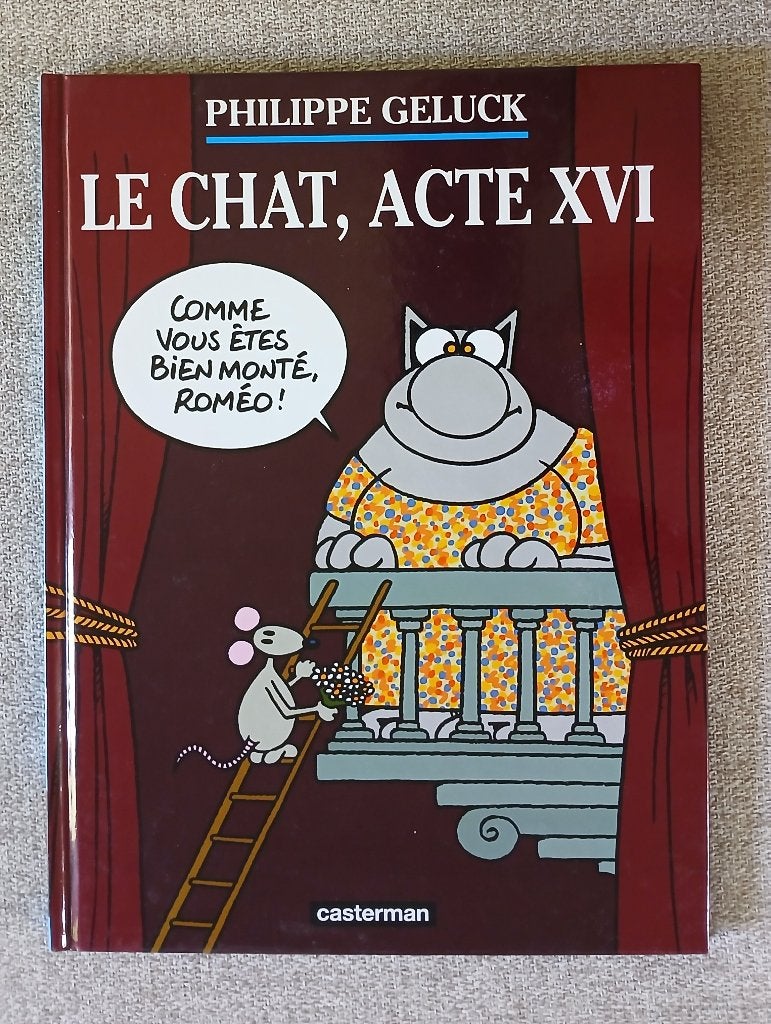 BD Le Chat 16 acte XVI EO Geluck TTB, Une BD, Enlèvement ou Envoi, Utilisé