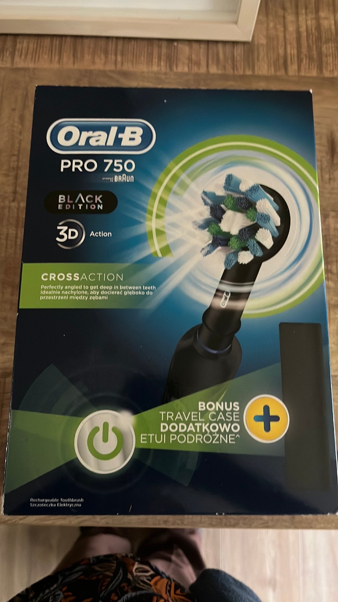 Elecktrische tandenborstel Oral B pro 750, Bijoux, Sacs & Beauté, Enlèvement, Neuf, Brosse à dents