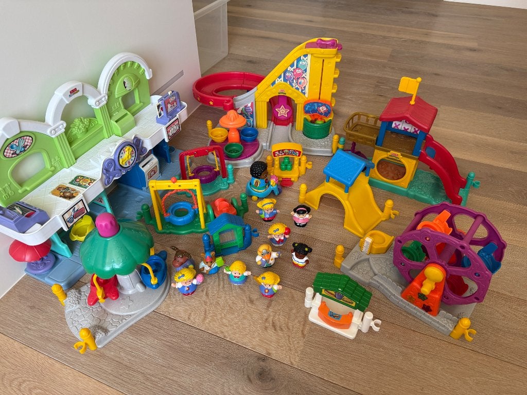 Set My Little People, Ophalen, Zo goed als nieuw, Speelset, Met licht