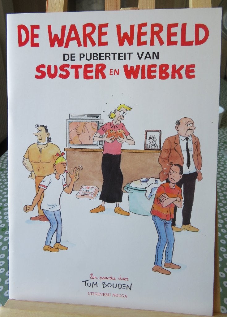 Suske en Wiske parodie, Boeken, Stripverhalen, Ophalen of Verzenden, Zo goed als nieuw