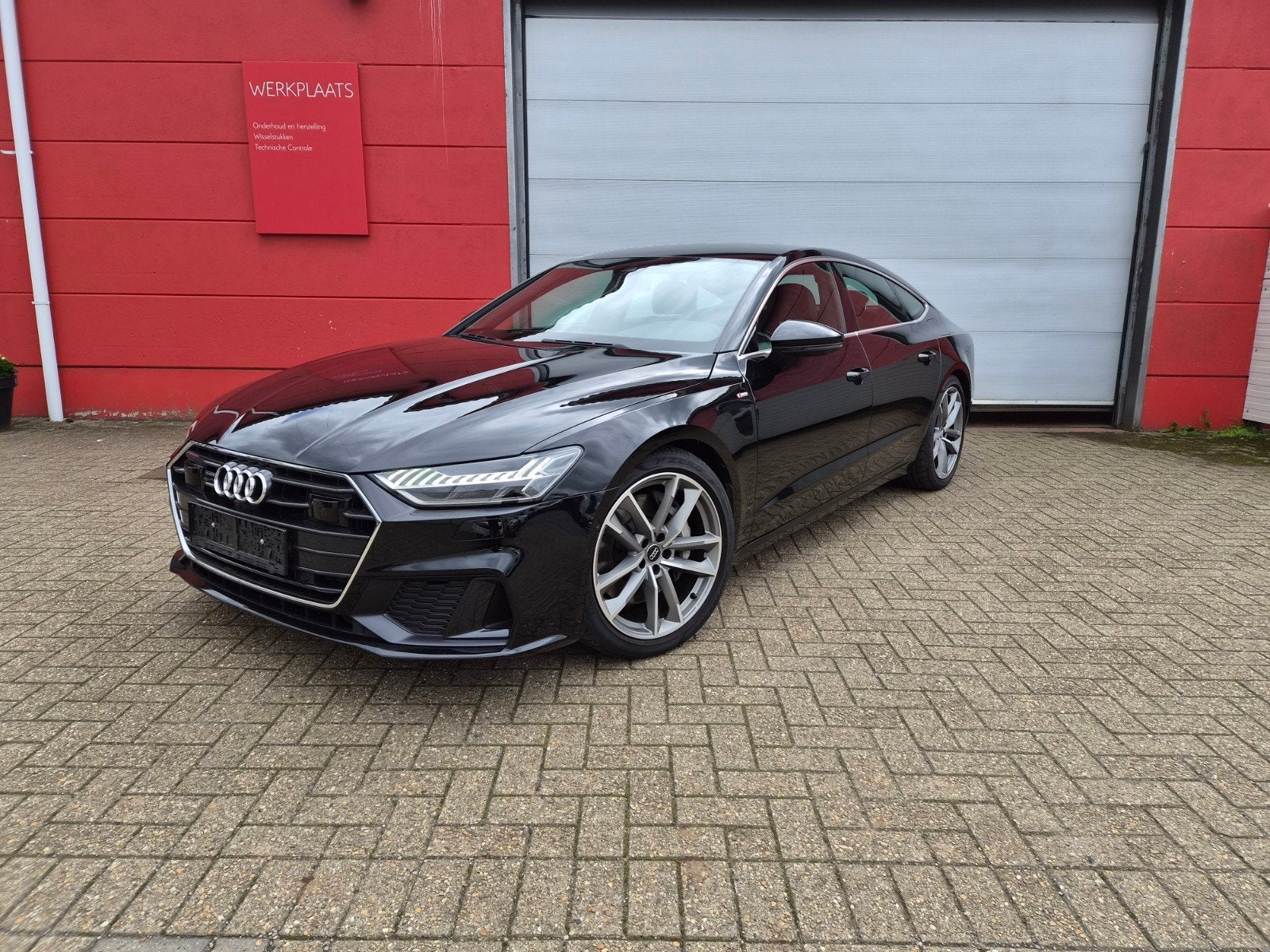 Audi A7 50 TFSi - Hybride 2.0 Benzine, Stof, 4 cilinders, 1984 cc, Zwart