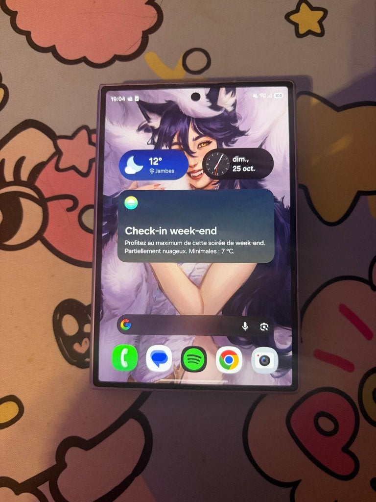 Galaxy Z Fold 8 512 Go lavande, 512 GB, Enlèvement, Comme neuf, Galaxy Z Fold