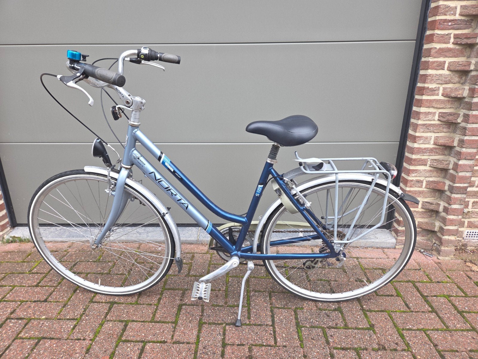 damesfiets Norta 7versnellingen, Ophalen