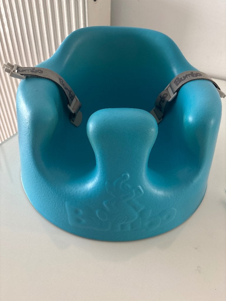 Bumbo Floor Seat blauw, Kinderen en Baby's, Kinderstoelen, Ophalen, Gebruikt, Overige typen, Gordel(s)