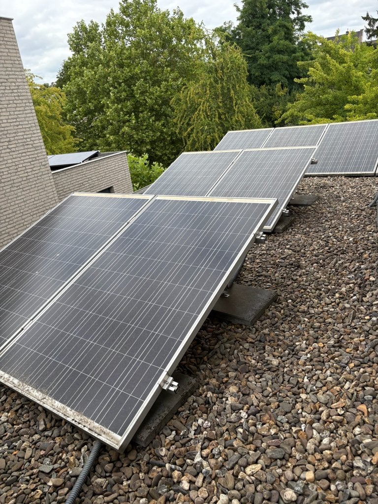 Zonnepanelen Eurener, Doe-het-zelf en Bouw, Zonnepanelen en Toebehoren, Ophalen, Gebruikt, Paneel, 200 wattpiek of meer