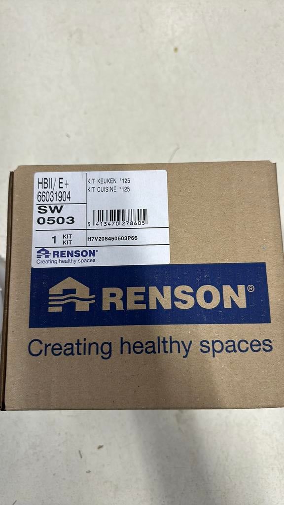 Kit ventilatie renson, Enlèvement, Neuf
