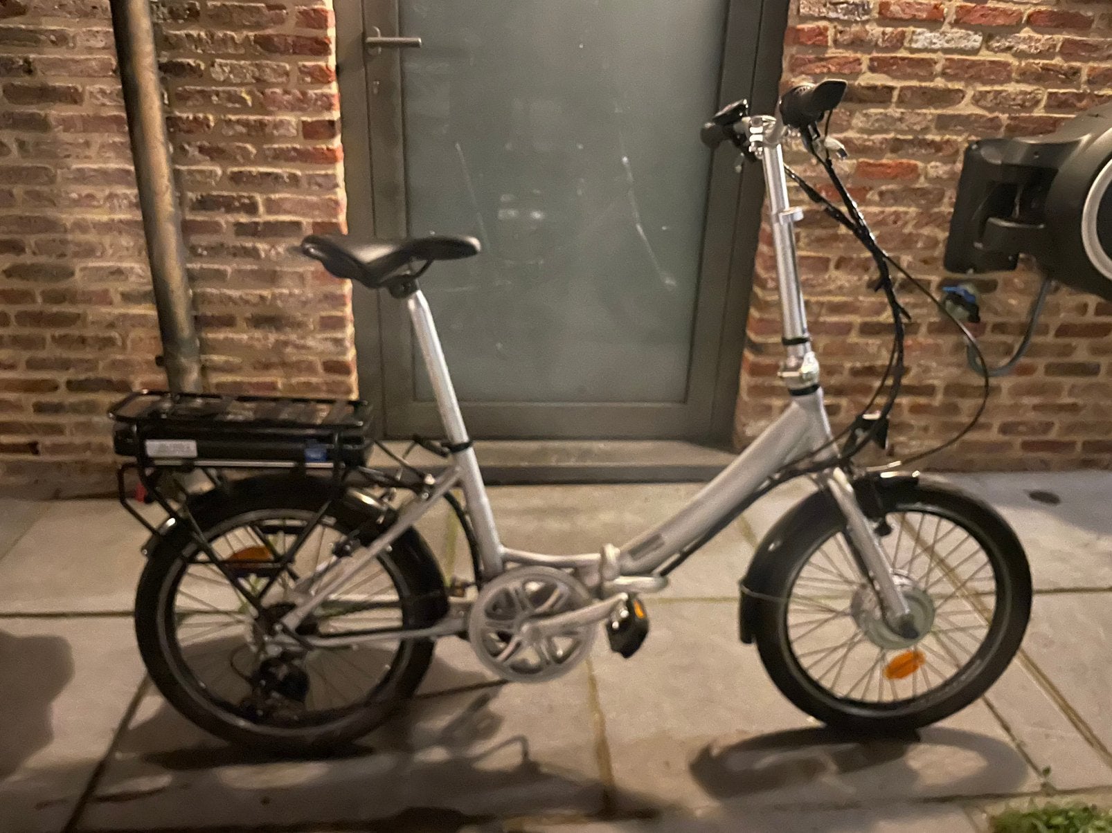 Vélo pliant électrique., Vélos & Vélomoteurs, Enlèvement, Comme neuf