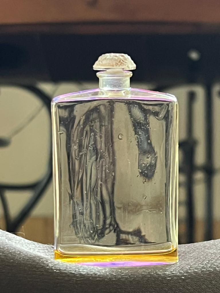 Vintage Coty parfumflesje – Lalique – genummerd, Verzamelen, Ophalen of Verzenden, Gebruikt