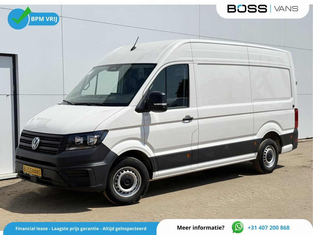 Volkswagen Crafter 2.0 TDI 140PK L3H3 Nieuw Model Virtual Co, Achat, Entreprise, 3 places, 3000 kg
