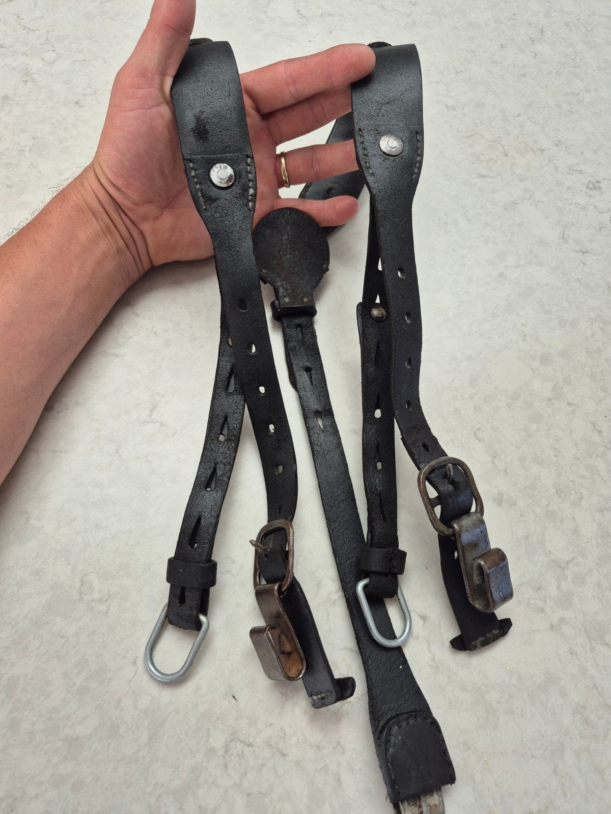 duitse y-riem met RBNr, Ophalen of Verzenden