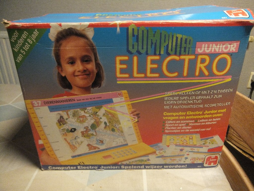 ordinateur junior, électro,, Enlèvement ou Envoi, Utilisé, Puzzles, Avec lumière