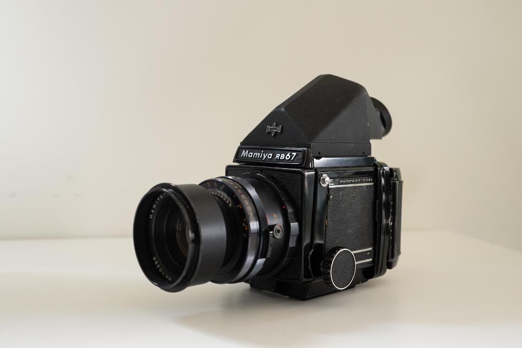 Mamiya RB67 Pro S kit uitgebreide set + lenzen & accessoires, Audio, Tv en Foto, Ophalen, Gebruikt, Spiegelreflex, Overige Merken