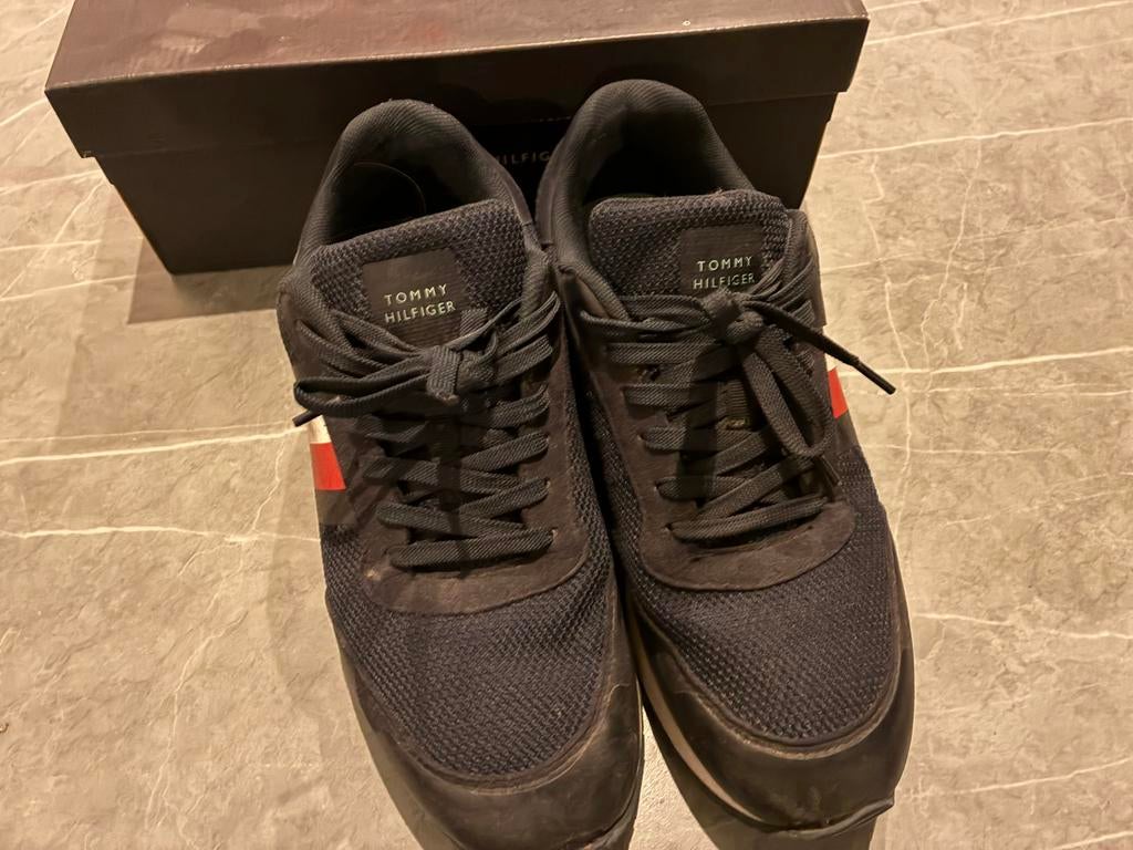 Schoenen Tommy Hilfiger maat 44, Kleding | Heren, Schoenen, Ophalen, Zwart, Sneakers, Tommy hilfiger