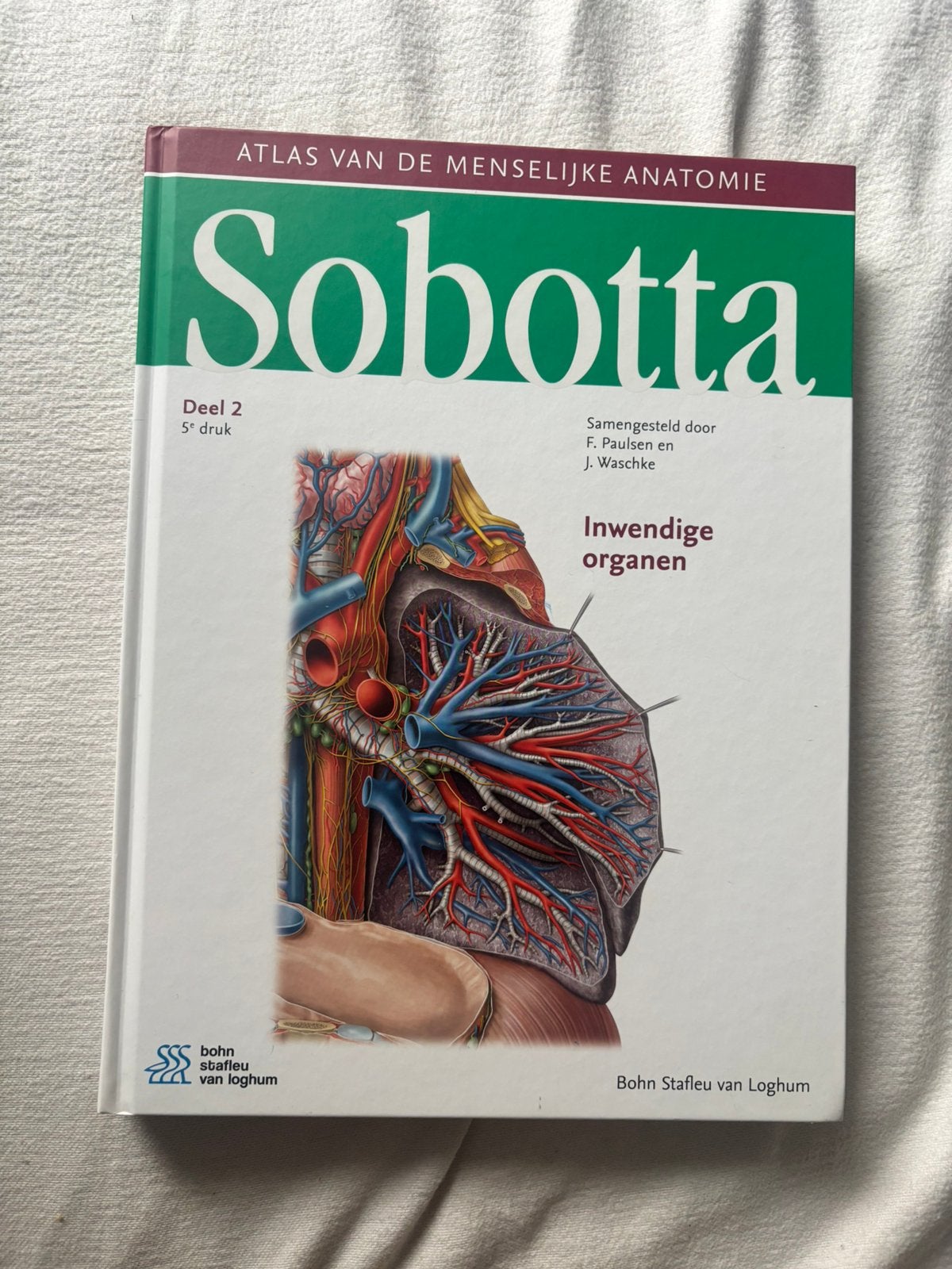 Sobotta partie 2 Organes internes, Livres, Enlèvement ou Envoi, Friedrich Paulsen
