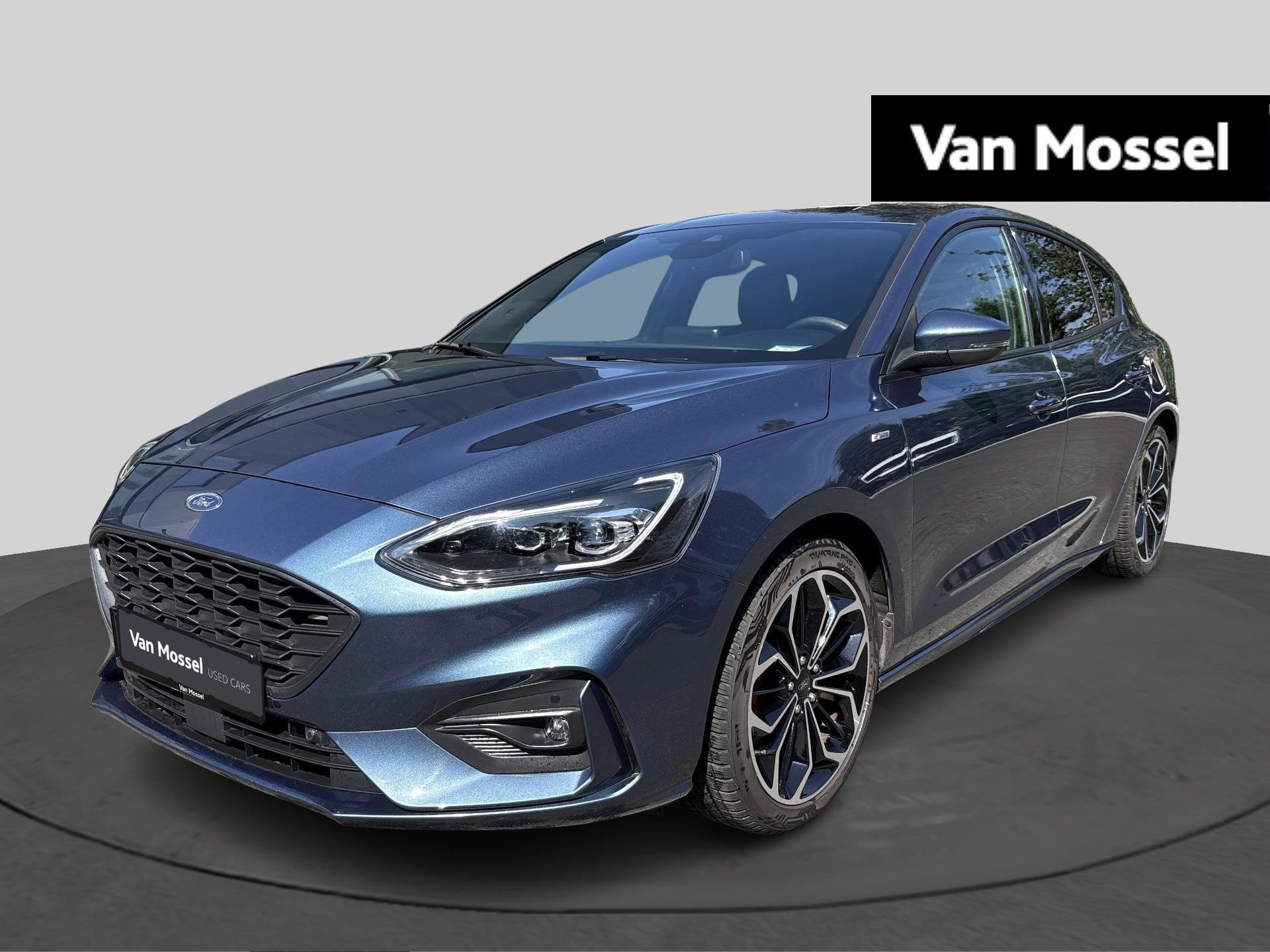 Ford Focus ST Line - Camera - Winterpack, Auto's, Ford, Gebruikt, 4 cilinders, Blauw, Bedrijf