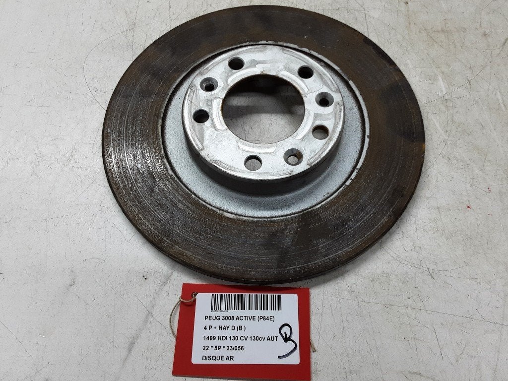 FREIN DISQUE ARRIÈRE Peugeot 3008 II (M4 / MC / MJ / MR), Mevr. I. Hauben, Utilisé, Rue de l'Espoir 34 34
4030  GRIVEGNÉE, BE